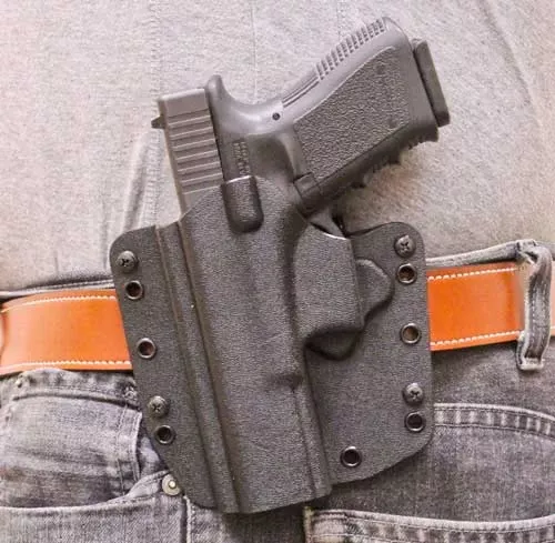 DeSantis SL Raptor Holster Black for SIG P365 - IWB/OWB Left Handed Kydex