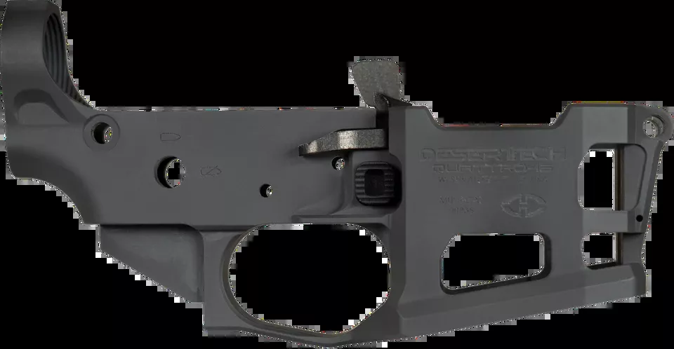 Desert Tech Quattro-15 Multi-Caliber AR-15 with Quad53 Magazine - Black