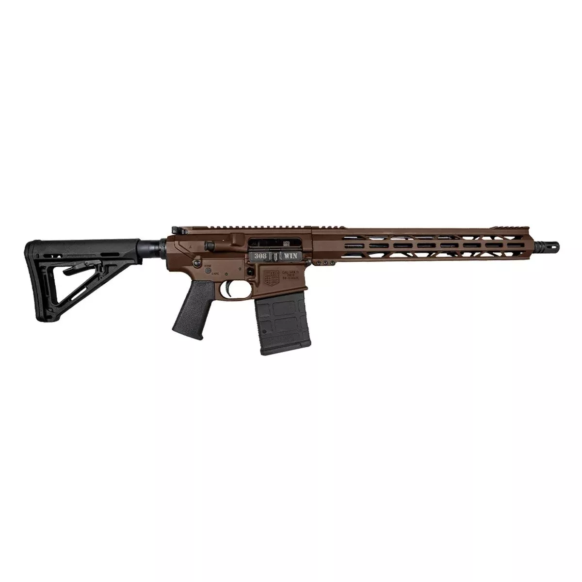 DIAMONDBACK DB10 308WIN 16”W/15” M-LOK RAIL Mid BL (1) 20RD PMAG