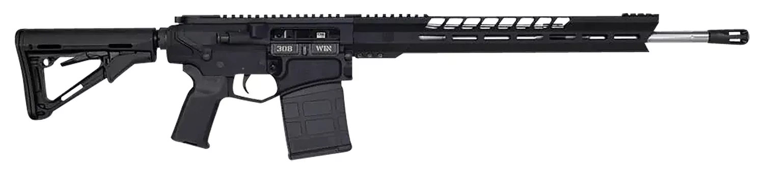 Diamondback DB1032C001 DB10308 Win 18″ 20+1 Black Adjustable Magpul CTR Stock Black Magpul MOE K2 Grip with Black Gold Lower 15″ M-Lok