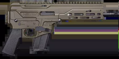 Diamondback DBX 5.7x28mm Pistol 8″ Barrel 20+1 Round Black Nitride Threaded Barrel OD Green Aluminum Receiver Black Magpul Grip