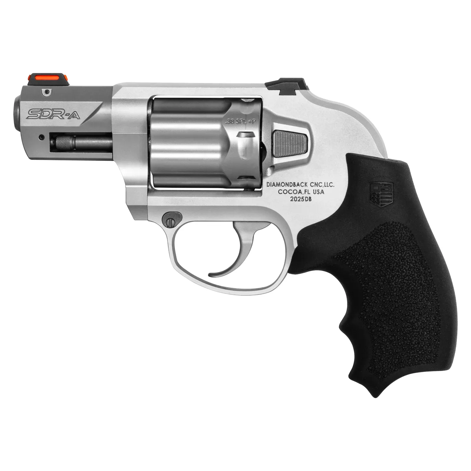 DIAMONDBACK FIREARMS SDR-A 38SPL 2″ 6RD SS GLASS