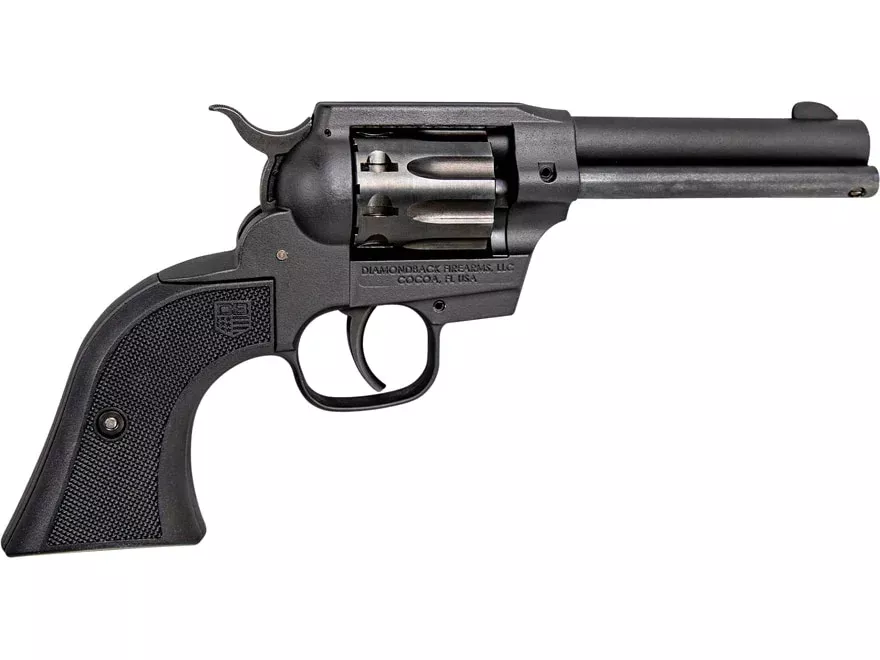 Diamondback Sidekick 22 Long Rifle Revolver 4.5″ Black Barrel 9 Round Black Grip