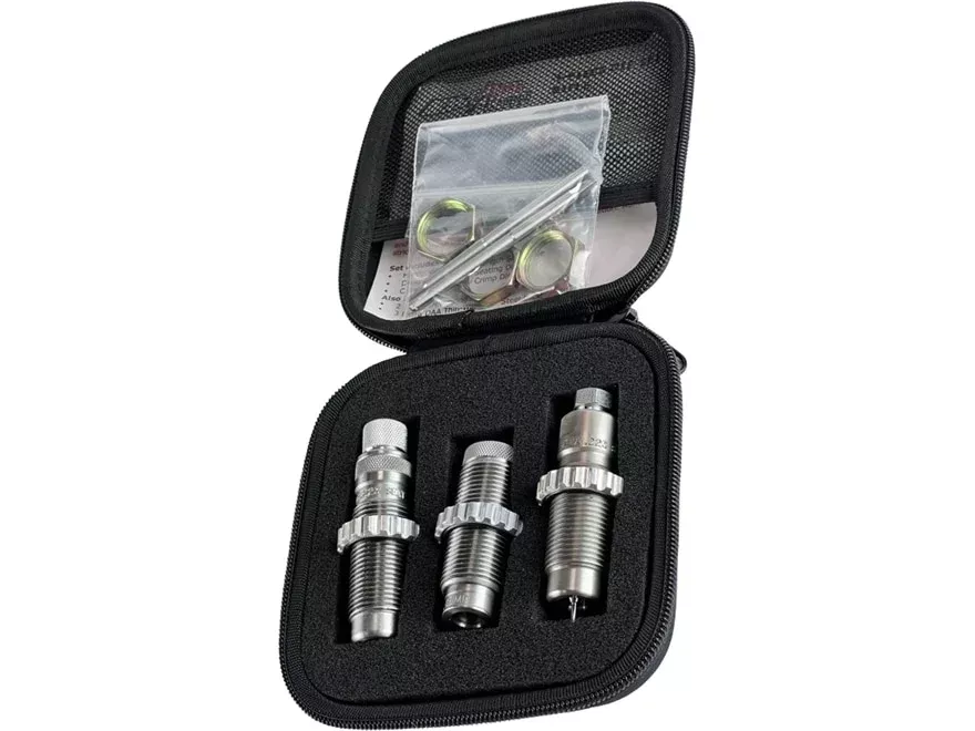 Double Alpha 223 Remington Full Length Sizing, Bullet Seating, Factory Crimp 3 Die Set