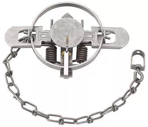 DUKE WILDLIFE TRAPS Coil Spring Foot Hold #1 1/2 470