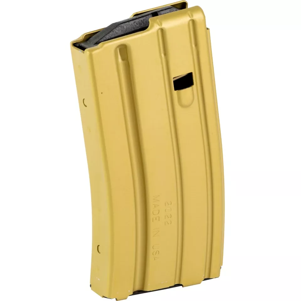 DURAMAG 20-Round 5.56 Aluminum Magazine Dark Green/Black