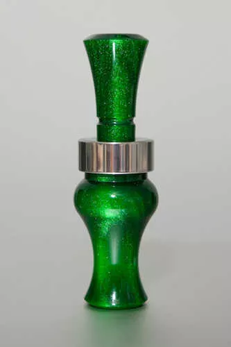 Echo Calls, Inc 79021 DRT Ducks Double Reed Green Pearl Acrylic