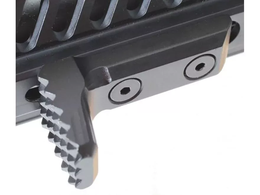 ERGO KeyMod Hand Stop Barricade Support Aluminum Black