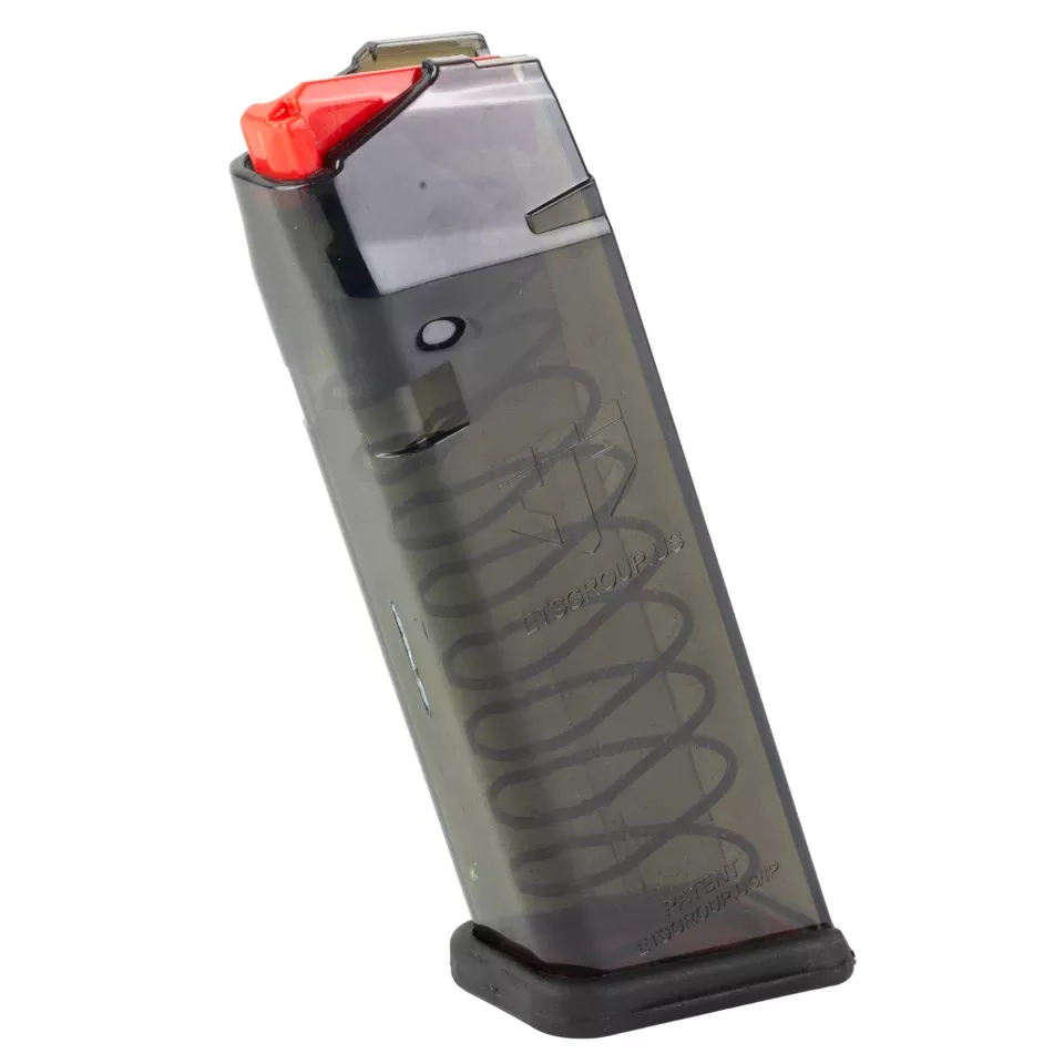 ETS Magazine for Glock 20/29 10mm 15-Round Clear Smoke