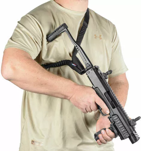 FAB DEFENSE FX-BUNGEEB One Point Tactical 23.6" x 1.18" FALSEne Included Swivel Elastic Black