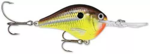 FALSErmark Rapala Dt Crankbait 2-1/8in 3/8oz (6ft) Hot Mustar Md#: RDT06HM