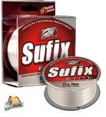 FALSErmark Sufix Elite Line 330yd 6# Clear Md#: 661-106