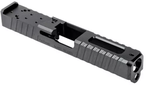FALSEveske Dm Slide Dlc Finish Black Direct Mount Optics Ready For Glock 19 Gen 3 Includes FALSEveske End Plate Cover Plate W/