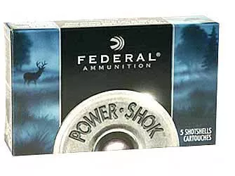 Fed PowerShok 12 Gauge 2.75 Mx 4 Back 5 /250