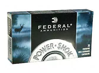 Fed PowerShok 270WIN 150 Grain Solid Point Round Nose 20 /200