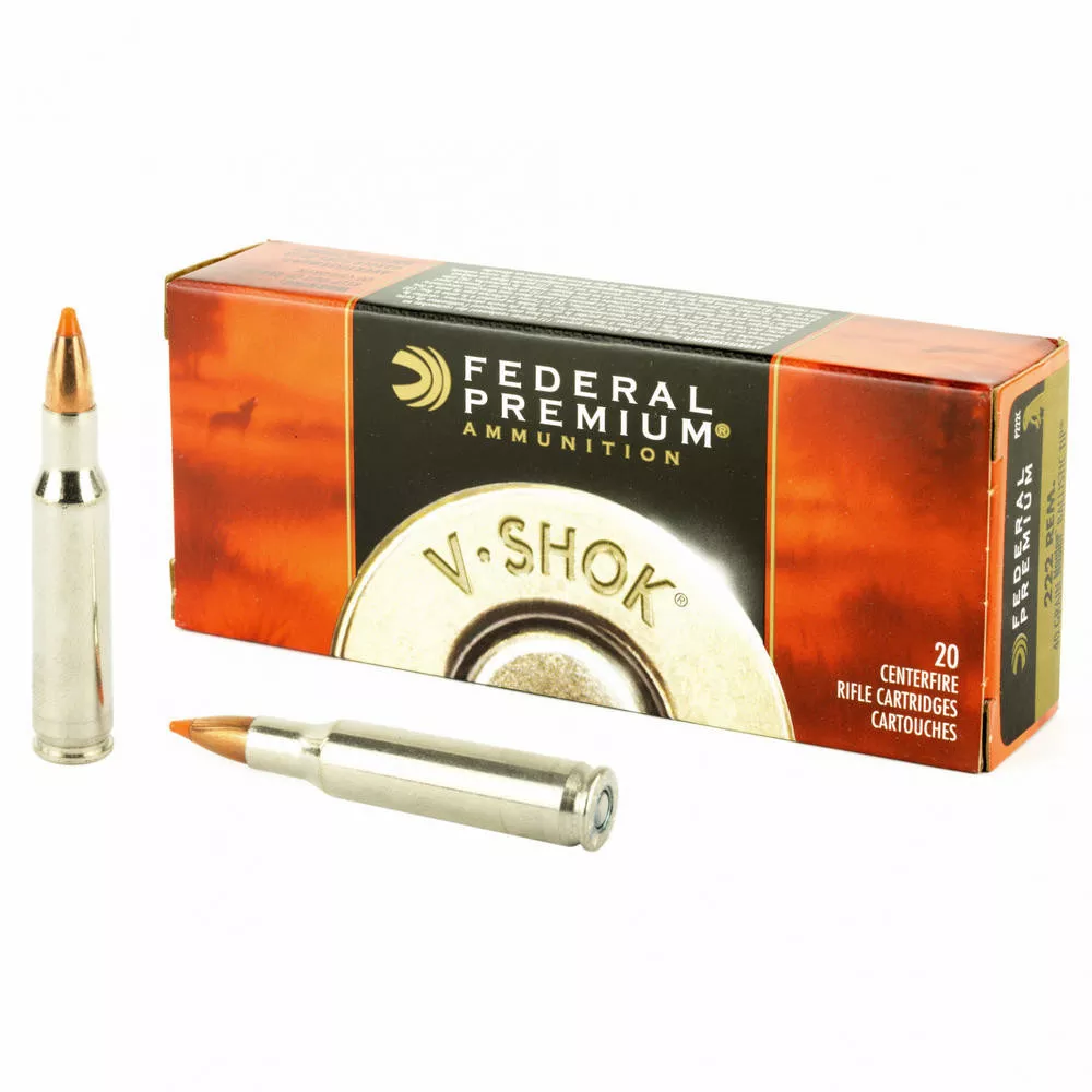 Fed Premium 222rem 40 Grain Nbt 20 /200