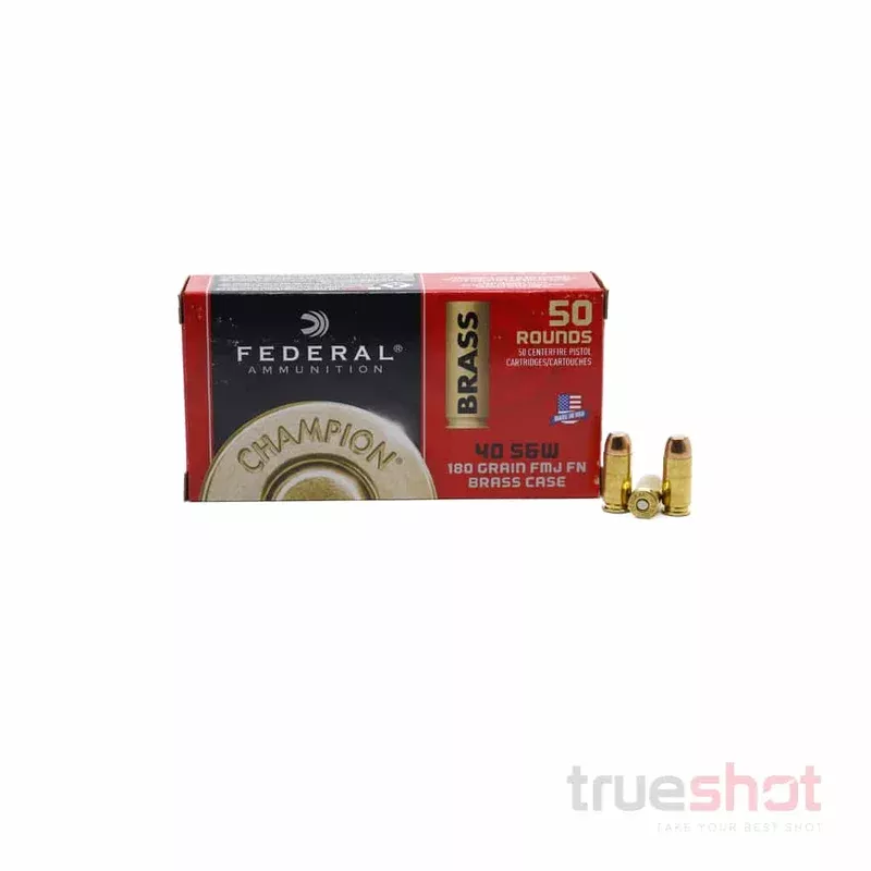 Federal – Champion – 40 S&W – 180 Grain – FMJ