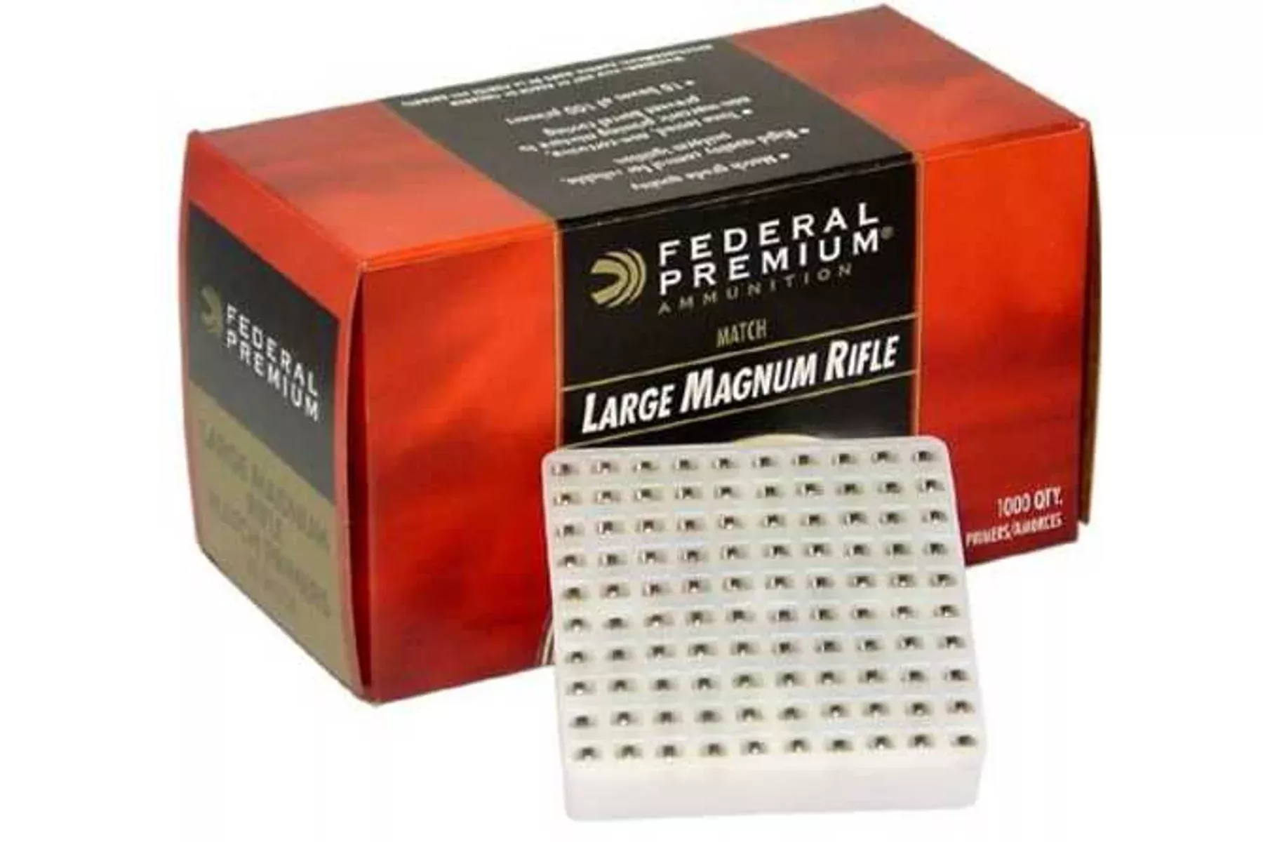 Federal Gold Medal Magnum Large Rifle Match Primer #GM215M (1000 Count)