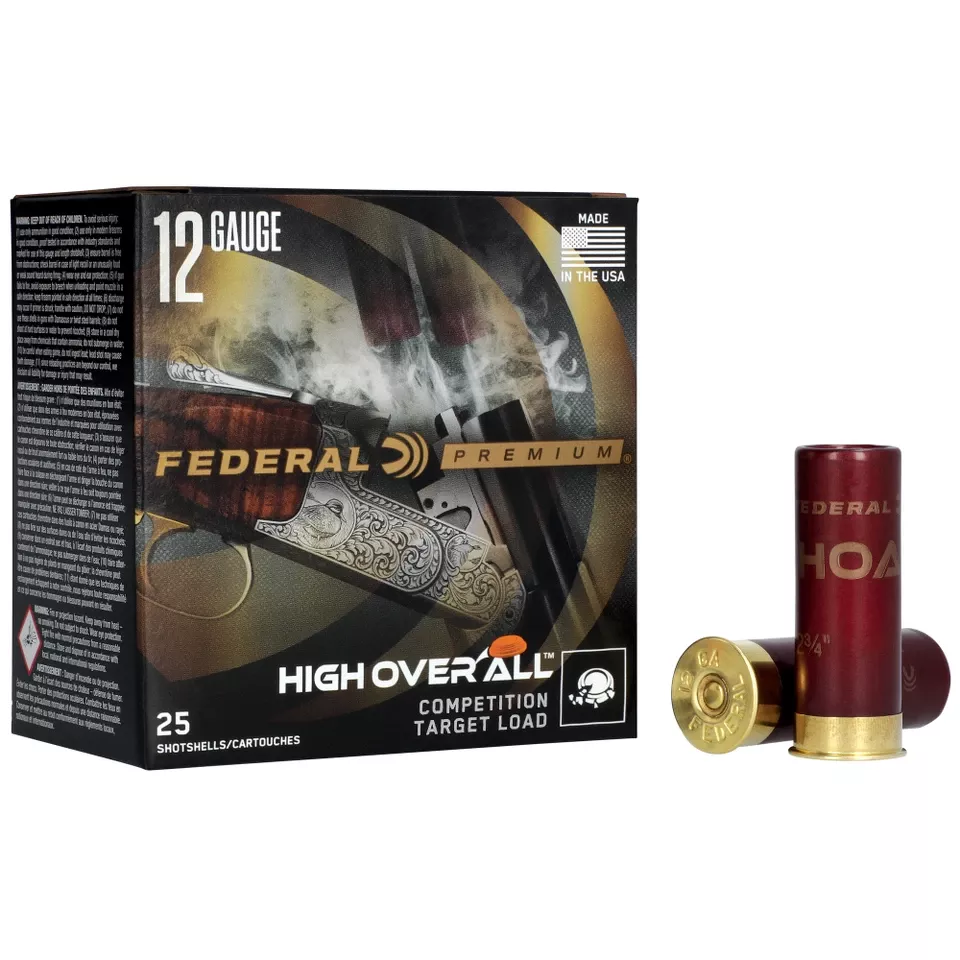 Federal HOA 12 Gauge 2.75" #9 Shotgun Shells - 25 Rounds per Box, 250 Rounds per Case