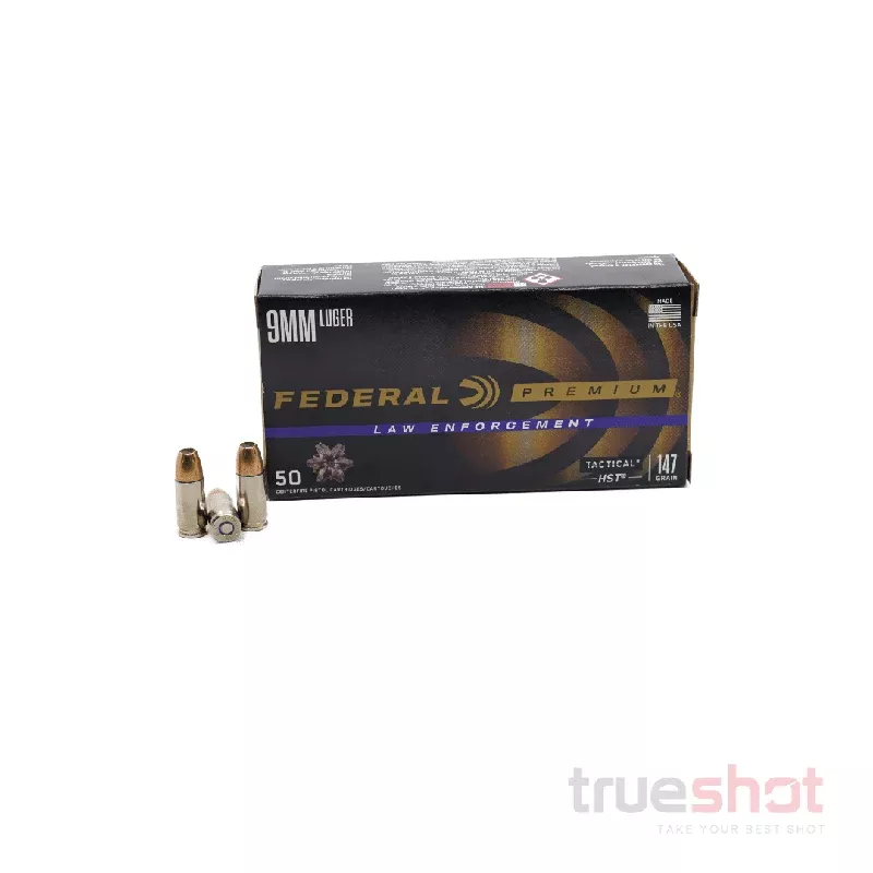 Federal – Law Enforcement – 9mm – 147 Grain – HST JHP