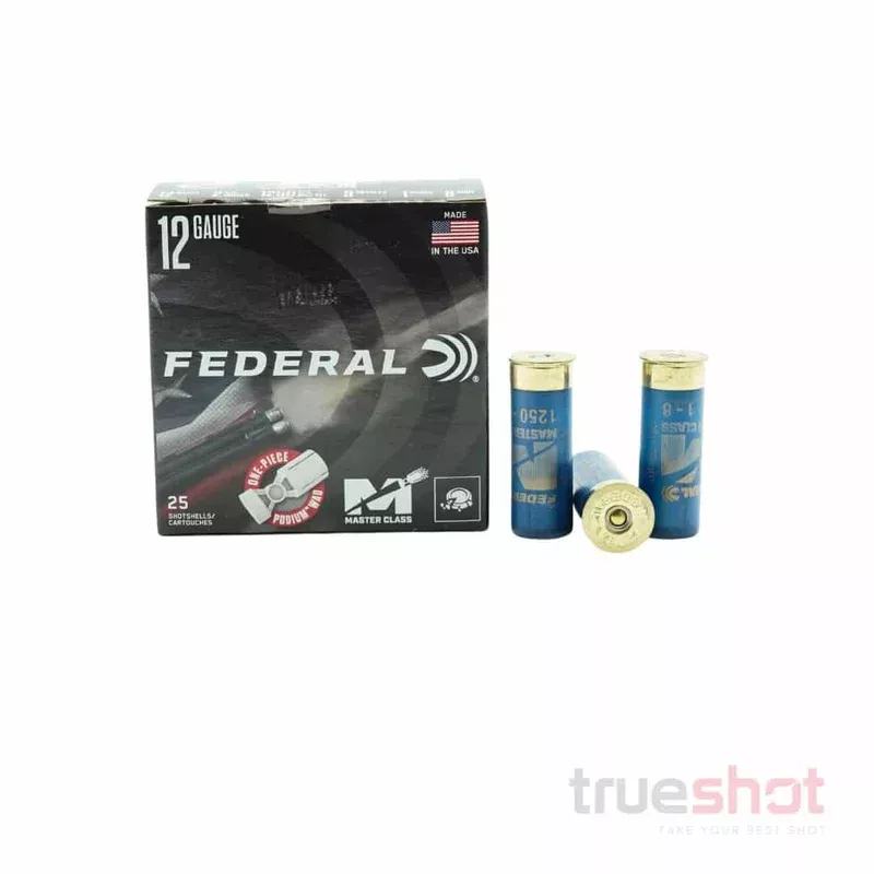Federal – Master Class – 12 Gauge – #8 Shot – 2-3/4″ – 1 oz. – 1300 FPS