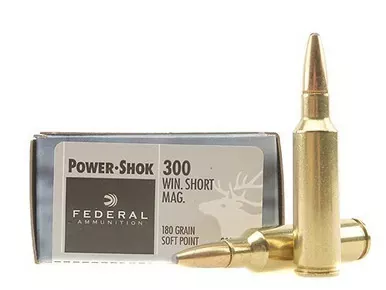Federal Power Shok 300 WSM 180gr SP Power-Shok Box of 20