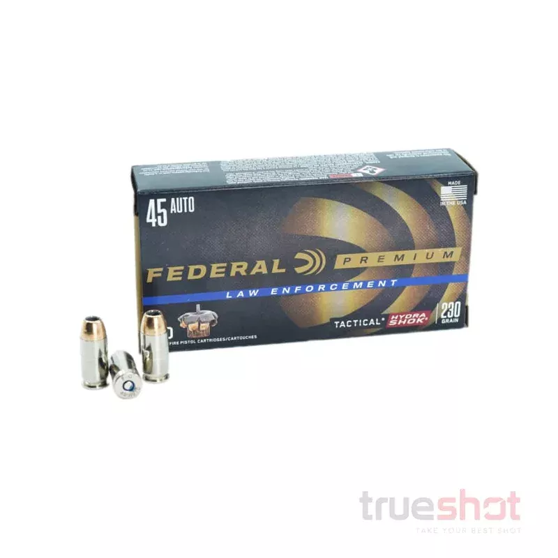 Federal – Premium LE – 45 ACP – 230 Grain – JHP