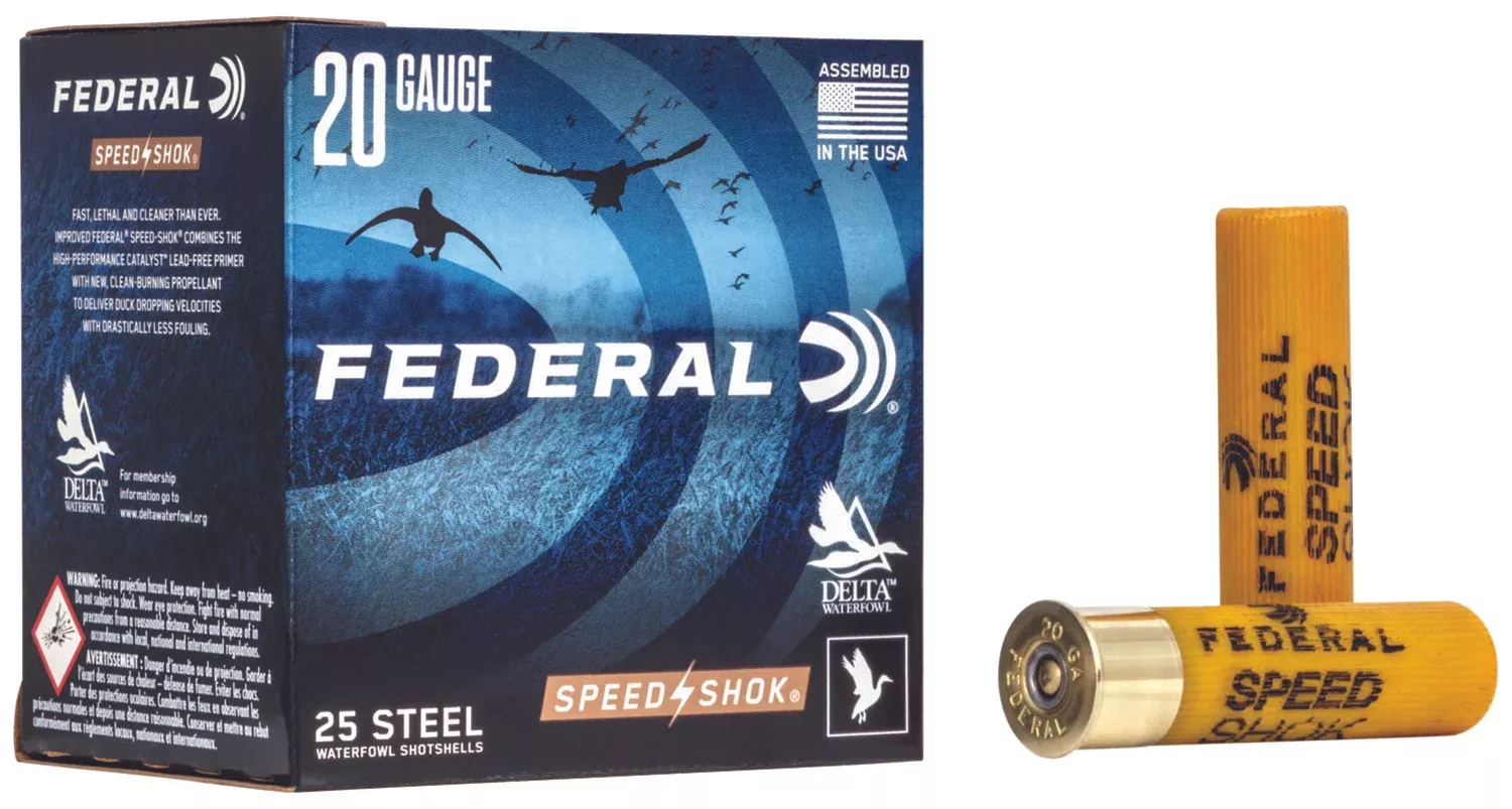 Federal WF2091 Speed-Shok20Gauge 3″ 7/8oz 1Shot 25 Per Box/10 Case