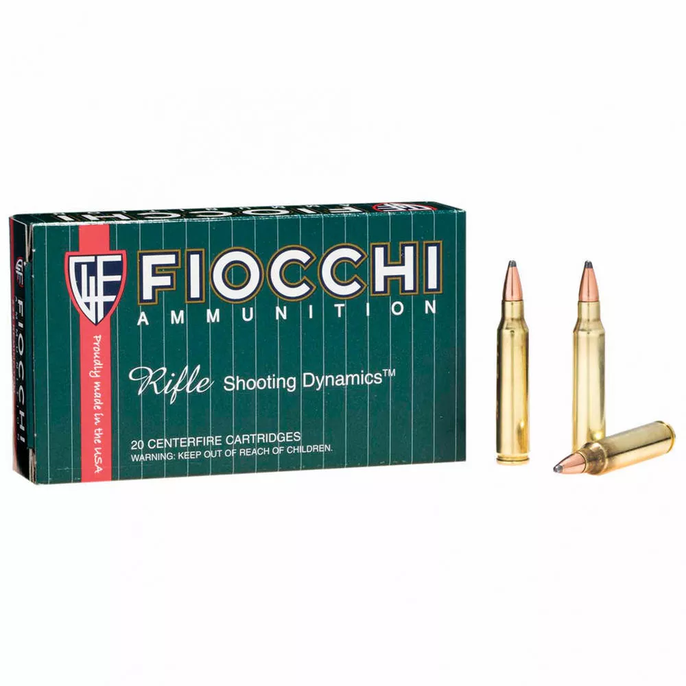 Fiocchi 223Rem 62 Grain Full Metal Jacket Boat Tail 50 /1000