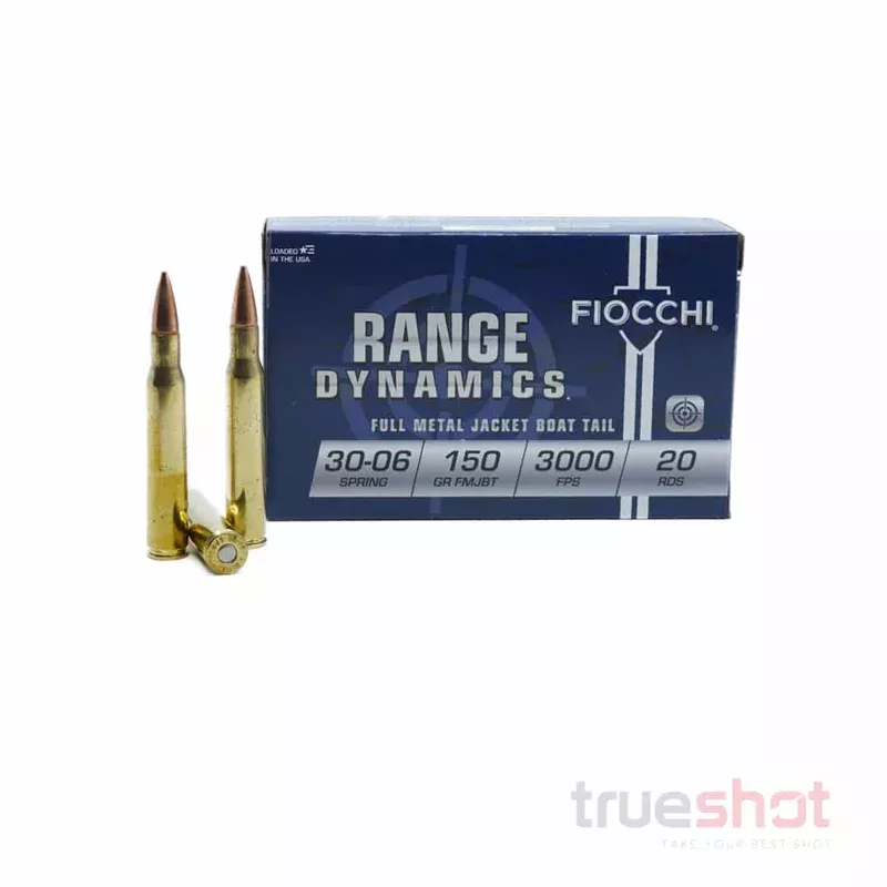Fiocchi – 30-06 Springfield – 150 Grain – FMJBT