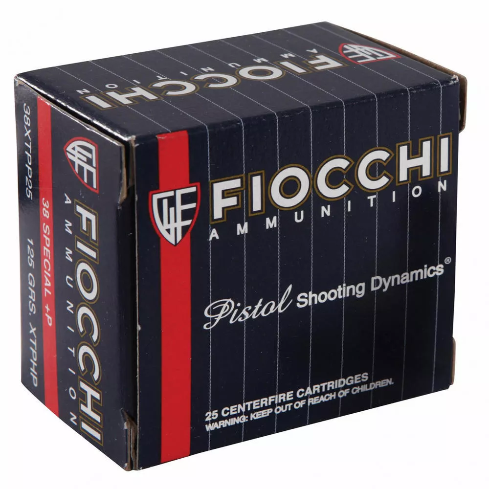Fiocchi 38 Special 125 Grain XTP 25 /500