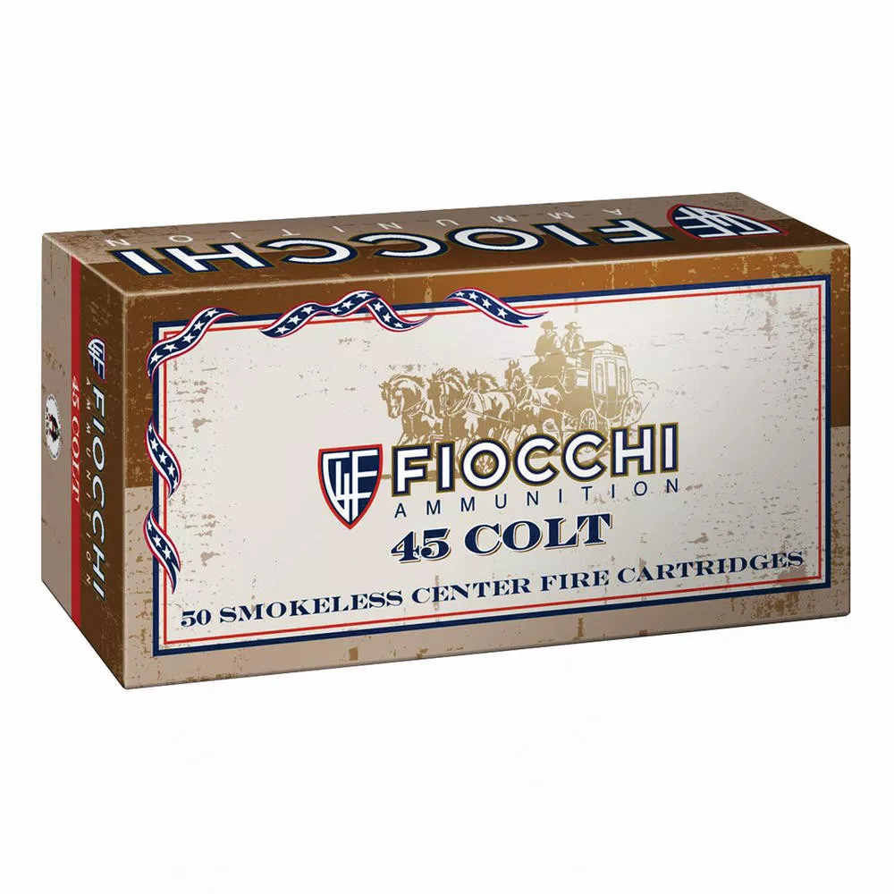 Fiocchi 45LC 250 Grain Lrnfp 50 /500