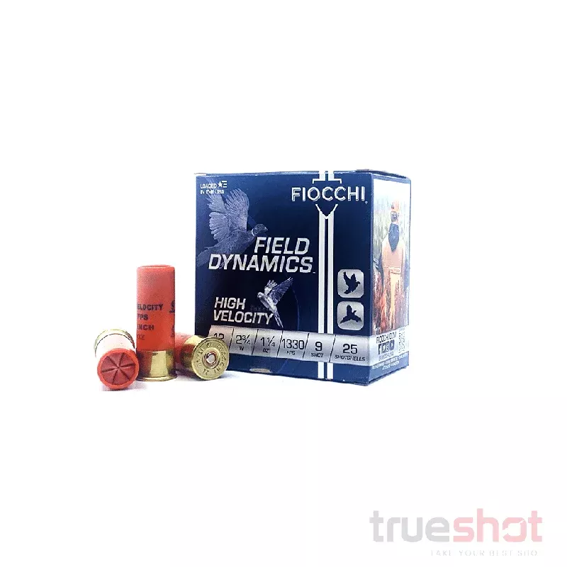 Fiocchi – Fields Dynamics – 12 Gauge – #9 Shot – 3.0″ – 11/8 oz. – 1330 FPS