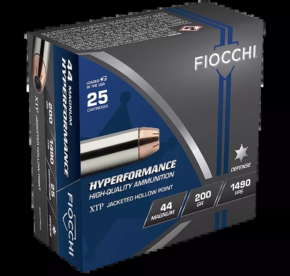Fiocchi Hyperformance 44 Rem Mag 200gr XTP HP Ammo - 25/Box