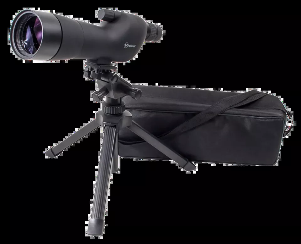 Firefield FF11018K 20-60x60mm Spotting Scope Kit with Angled Body and Straight Eye Piece