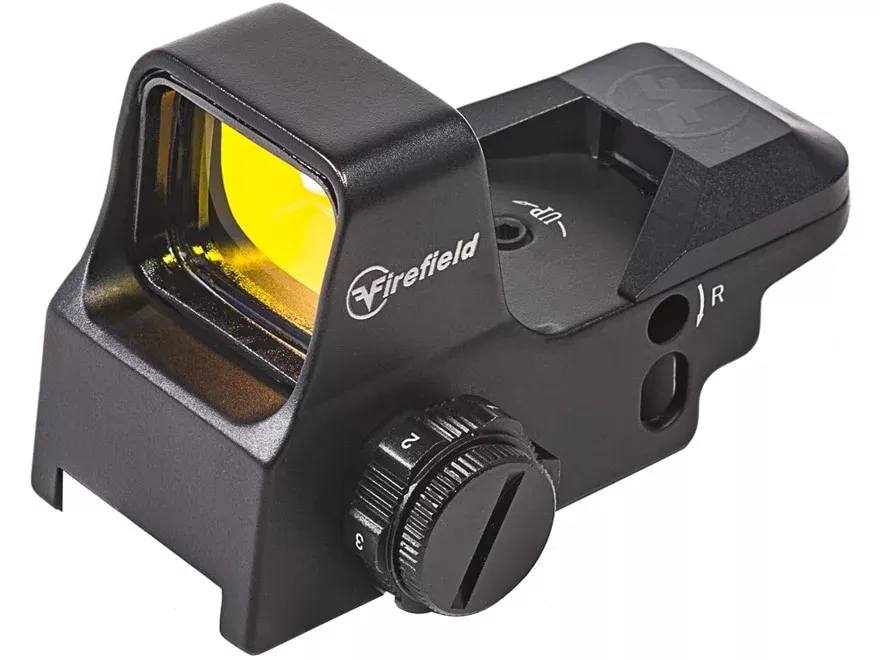 Firefield Impact XL Reflex Red Dot Sight 1x 4 Pattern (Dot, Cross, Cross-Circle, Circle-Dot) Reticle Picatinny/Weaver-Style Mount Matte Black