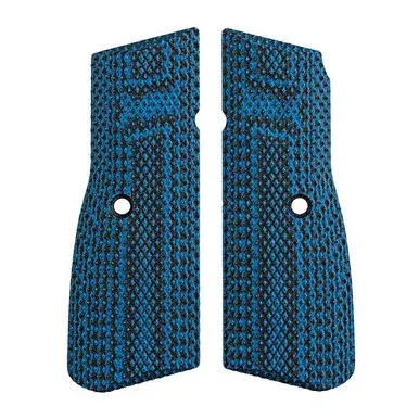 FN America High Power G10 Grips Black/Blue