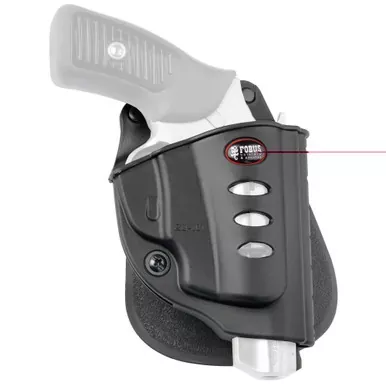 Fobus E2 Paddle Holster | Fits Ruger LCR/SP101 | Right Hand | Kydex | Black | RU101