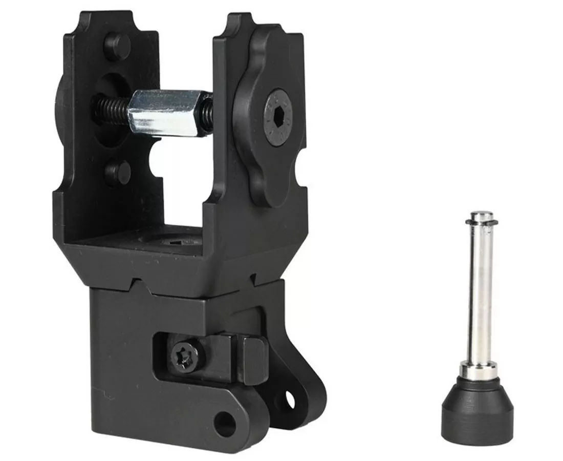 Folding Buttstock Adapter for AKMS (Under Folder) by GPN, Armor Black