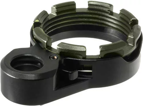 Fortis Manufacturing Inc. K2 Enhanced End Plate Castle Nut Combo Qd Socket AFALSEdized Finish Olive Drab Green Fits Ar-15 L