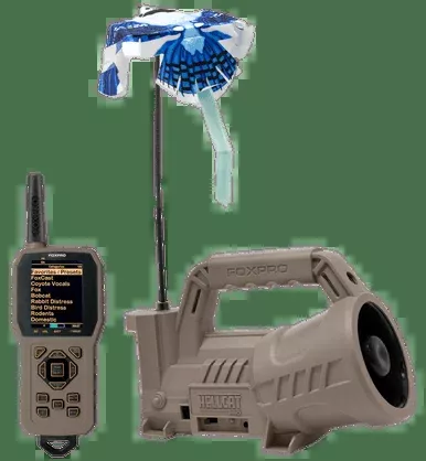 FoxPro Hellcat Pro Electronic Predator Call with TX-1000 Transmitter