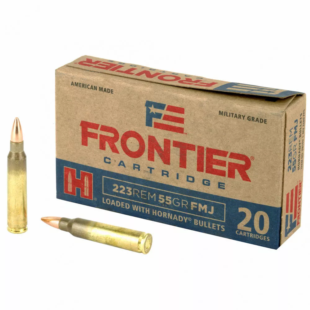 Frontier 223Rem 55 Grain Full Metal Jacket 20 /500