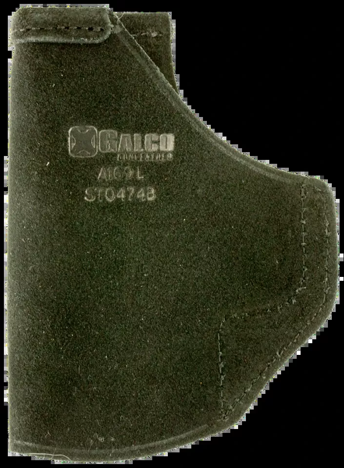 Galco STO474B Stow-N-Go IWB Black Leather Holster for S&W M&P Compact/2.0 Subcompact/Savage Stance - Right Handed