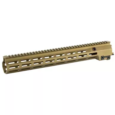 Geissele Automatics MK16 | Super Modular Rail | AR15 Handguard | 15″ | M-LOK | Anodized Finish | Desert Dirt Color | 05-792S
