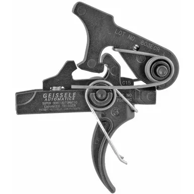Geissele SSA-E Super Semi Automatic Enhanced Trigger Group AR-15, LR-308 Two Stage Matte