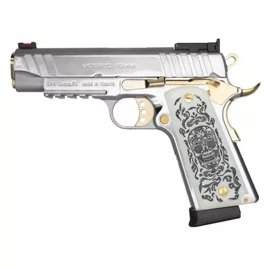 Girsan MC1911S .38 Super Pistol 5″ Barrel 10+1 Round Polished Stainless Steel