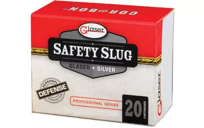 Glaser Silver 40S&W 115 Grain 20 /500