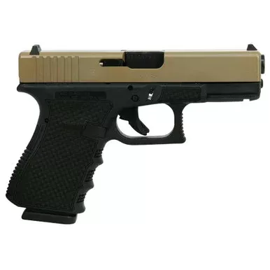 Glock 19 Gen 3 9mm Luger Pistol 4.02″ Barrel 15+1 Round FDE Slide Black Polymer Frame