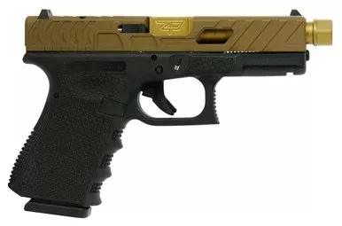 Glock 19 Gen 3 9mm Luger Pistol 4.6″ Threaded Barrel 15+1 Round Custom Slide