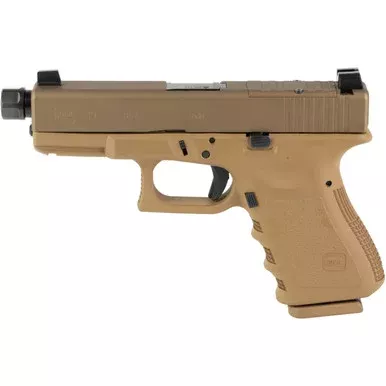 Glock 19 Gen3 9mm Luger Pistol 4.6″ Threaded Barrel 15+1 Round Flat Dark Earth